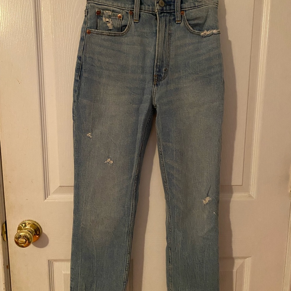 Abercrombie and fitch mom jeans
